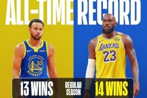 新赛季詹库生涯第57次对决再度来袭！此前库里30胜 詹姆斯26胜